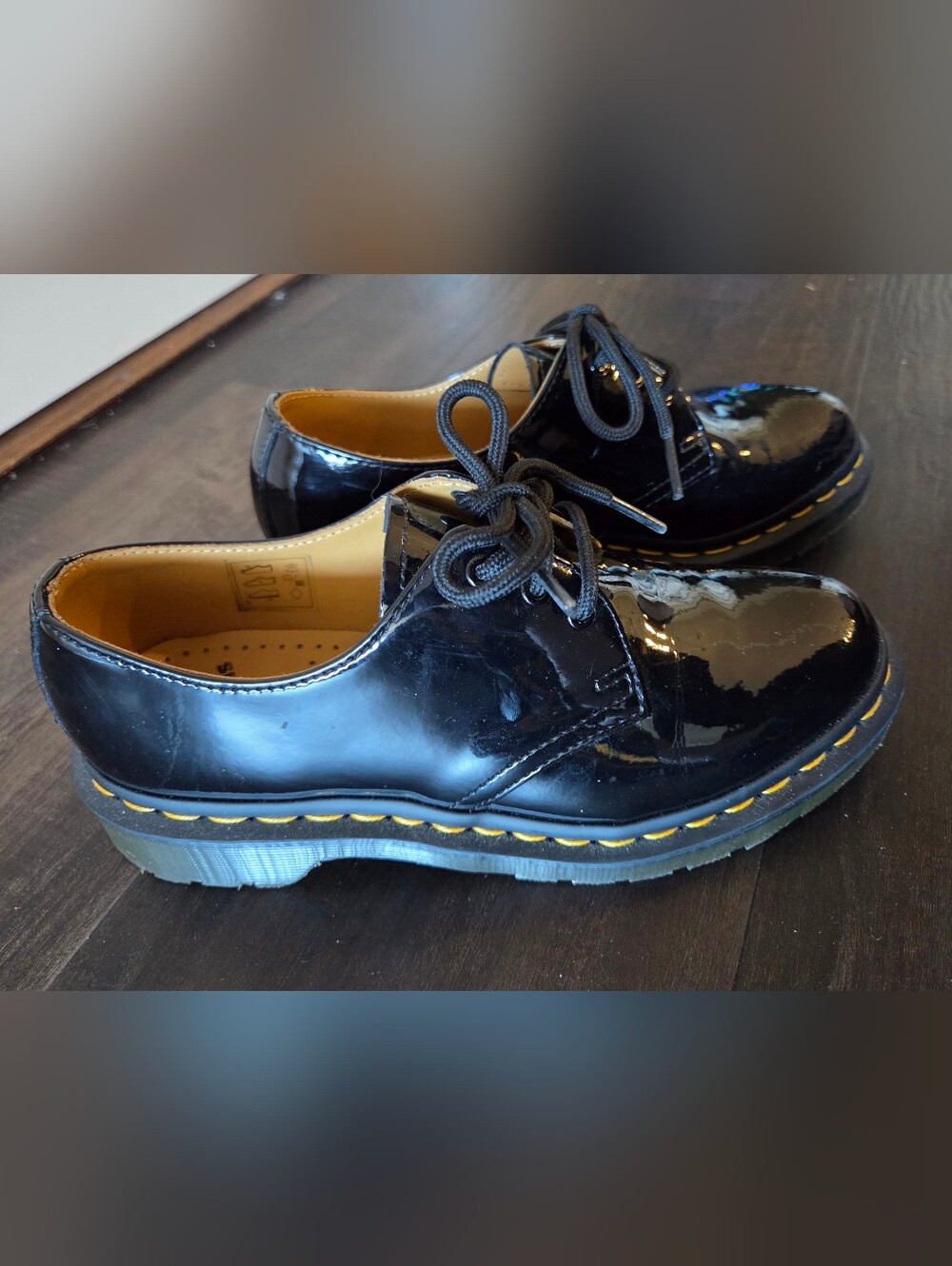 Dr. Martins Leather Loafers/Oxfords (Women's size 6)